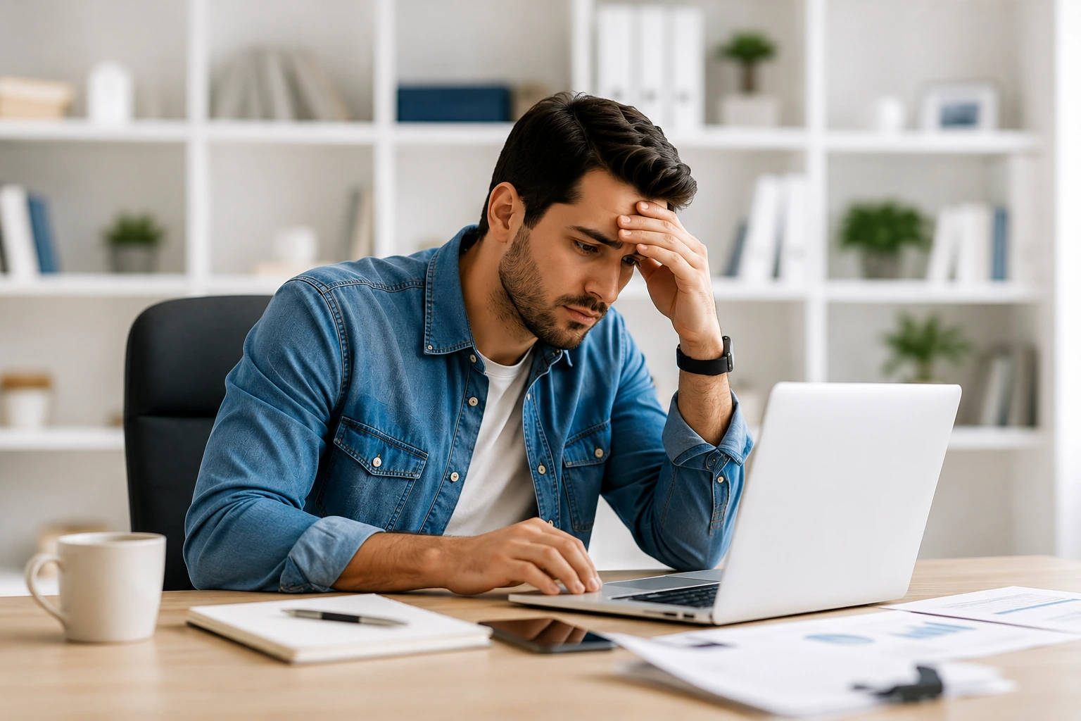 Empresário frustrado sem certificado digital